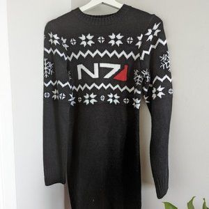Mass Effect N7 sweater dress